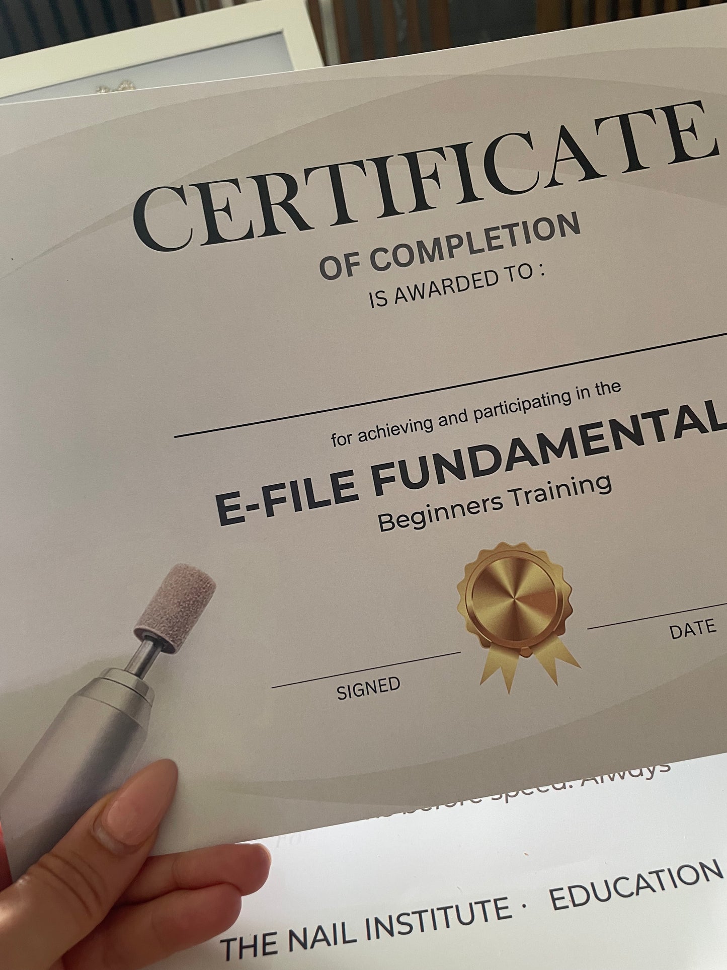 E File Course November
